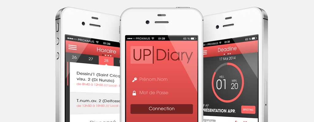 Header UpDiary